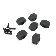 MannMade USA Tuner Buttons, Small - Black - Fits PRS SE Tuners