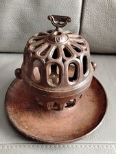 Dévidoir à Ficelle de Boucher Charcutier Ancien avec Coupe Ficelle et Plateau