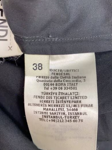 FENDI/Long Sleeve Shirt/Size 38/Cotton/12cpf-24-1254 thumbnail 4