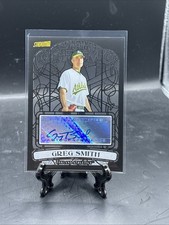 2008 Topps Stadium Club Greg Smith Beam Team Auto Autograph Black & White #99/99