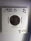 New Listing1922-D Lincoln Wheat Cent - KEY DATE - AG Details - Nice Filler