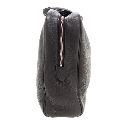 Hermes Victoria 40 Taurillon Clemence Brown Business Bag 2013 #SAB14879 - Picture 6 of 9