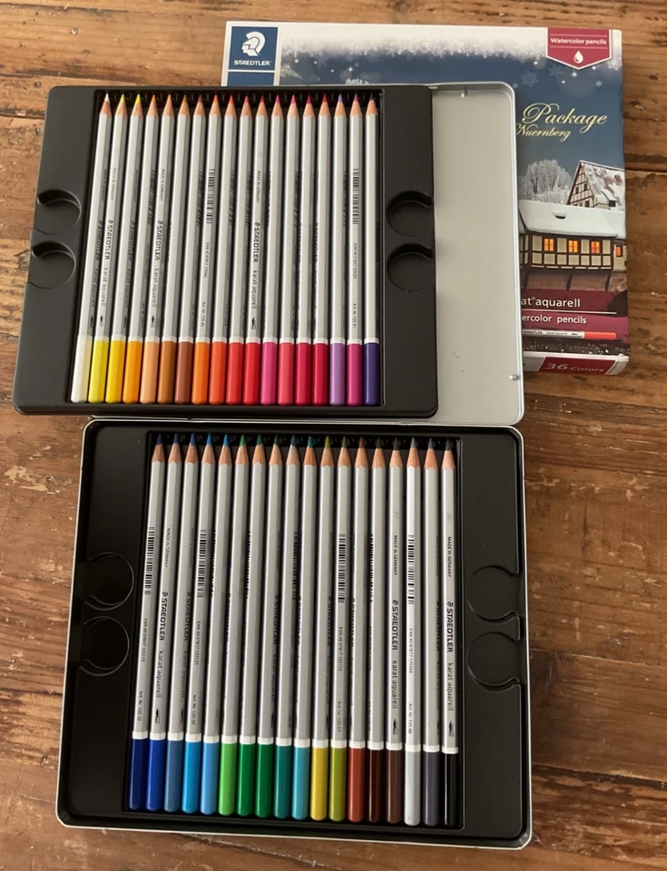 NUEVO Lápices de acuarela Staedtler 36 colores Foto 4 de 4