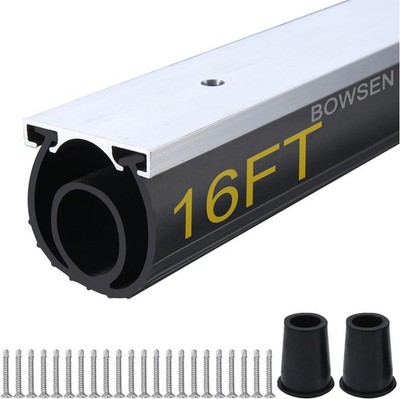 BOWSEN Heavy-Duty U+O Ring Universal Garage Door Bottom Seals Weatherstrip Weath