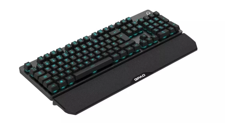 Tastatur QPAD Pro MK40 schwarz Gaming-Tastatur (DE, Anti Ghosting) - Bild 2 von 4