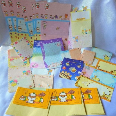 Sanrio Memo Set Retro Heisei Era Memo Pad Collectible Vintage Bundle