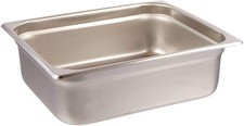 Winco SPJL-204 Anti-Jamming Steam Pan, Half-Size x 4-Inch, Standard Weight