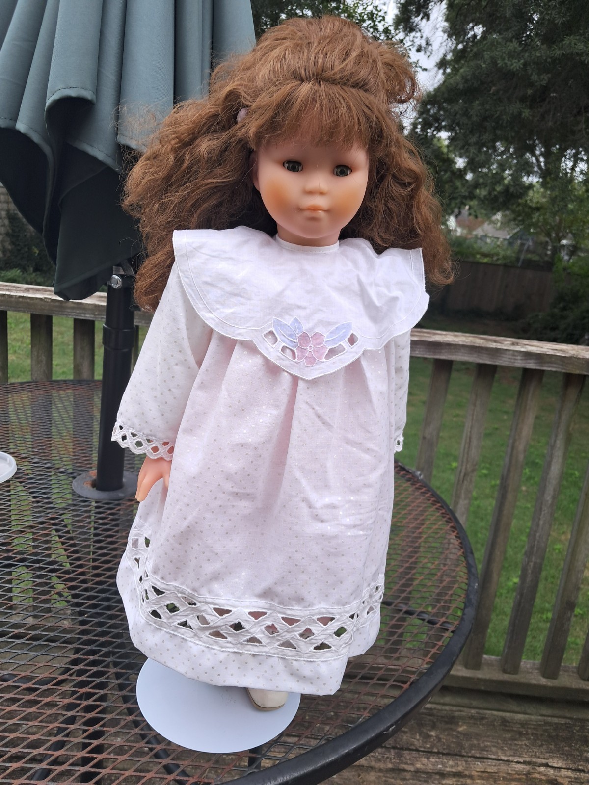 Vintage 1987 Corolle Poup&eacute;e Toddler Doll Complete