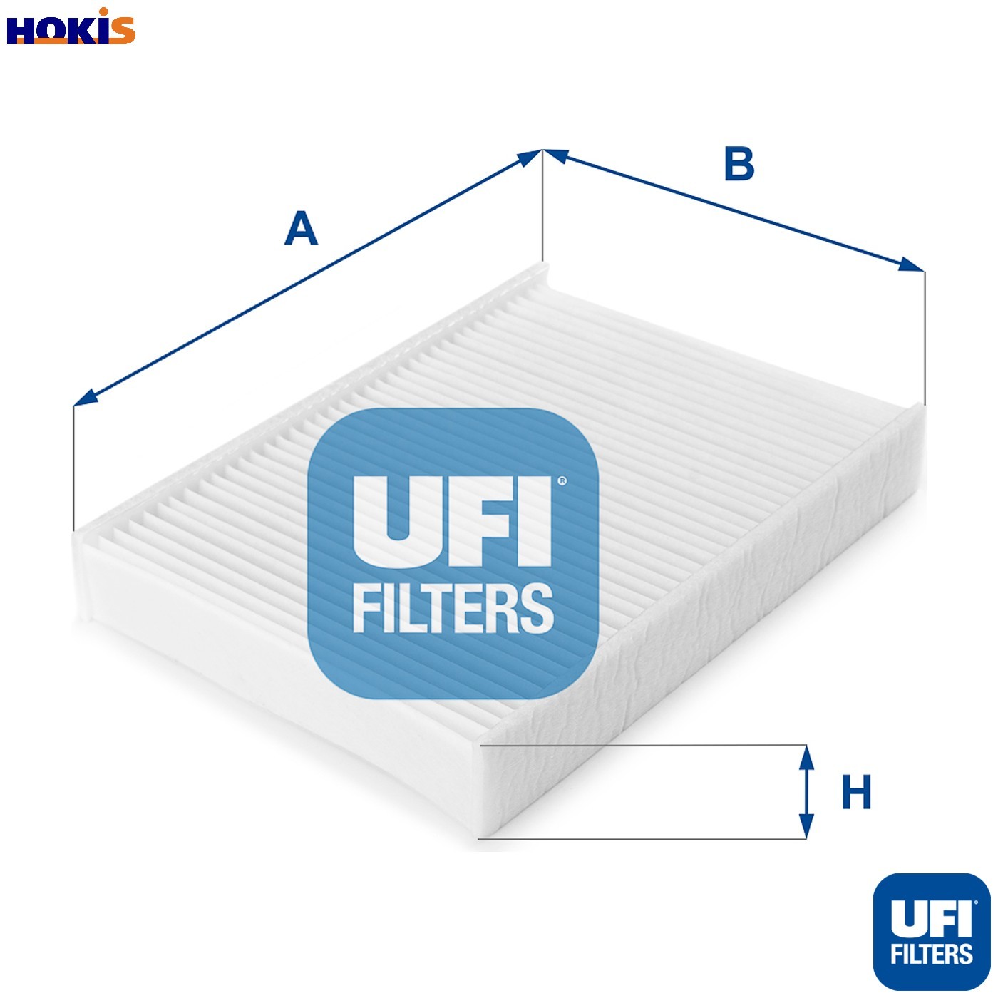 Cabin filter Particulate Filter 53.060.00 UFI for RENAULT NISSAN PORSCHE - Image 5