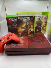 Consola Microsoft Xbox One S Gears of War 4 Edición Limitada 2 TB Rojo Carmesí con