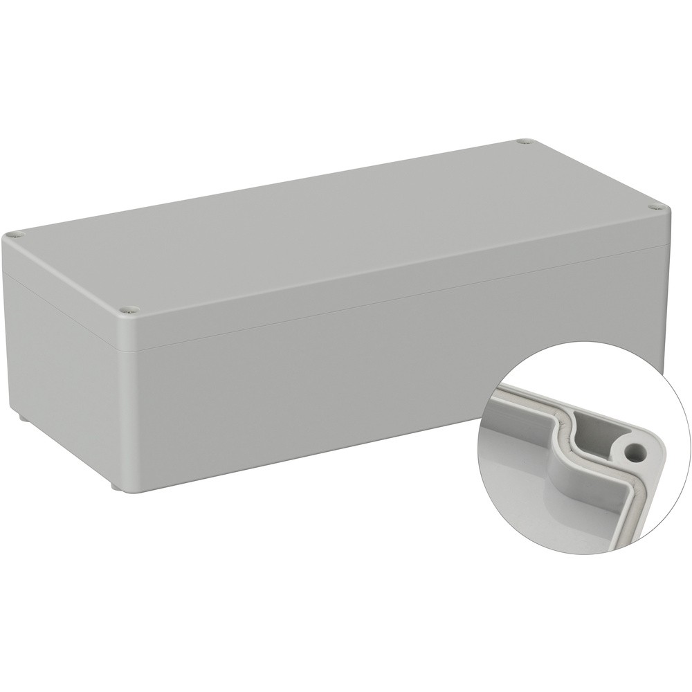 TRU TC-9065704 Industrie-Gehuse 340 x 150 x 100 ABS Lichtgrau 7190₽