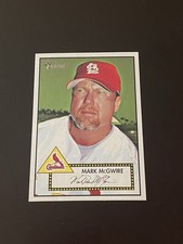 Mark McGwire #129 2001 Topps Heritage St. Louis Cardinals Baseball PWE