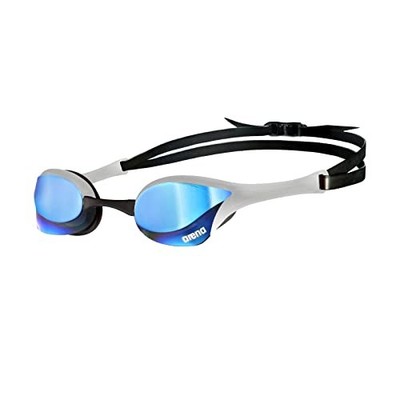  Unisex Cobra Ultra Swipe Racing Swim Goggles Anti-fog One Size Blue/Silver