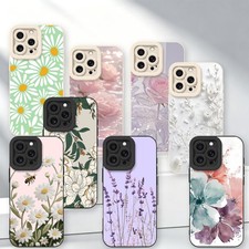 Shockproof Aesthetic Flower Phone Case TPU Cover For iPhone 17 Pro Max 16e 15 14