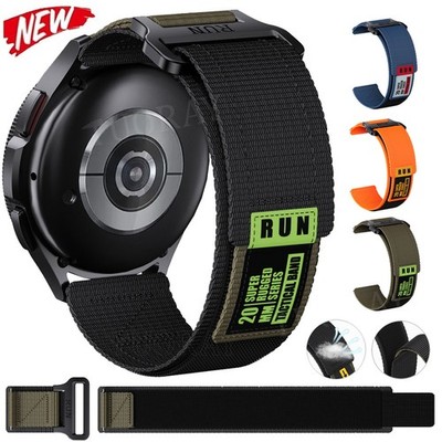 Nylon Armband Für Samsung Galaxy Watch 3 4 5 6 7 40/44mm Classic 43/47mm Active