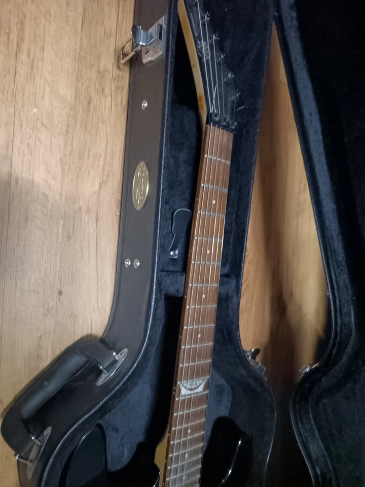 🎸 VGS Screech Jet Black E-Gitarre – kraftvoller Sound & edles Design!*TOP* - Bild 3 von 4