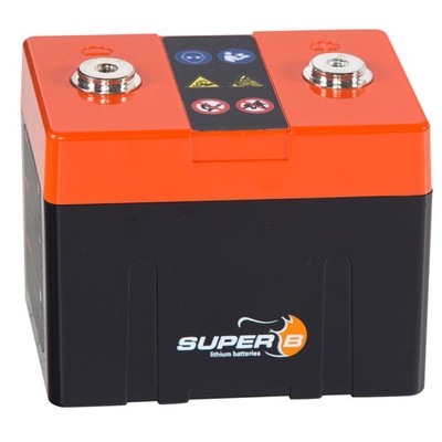 Super B Andrena 12V7,5AH Lithium Ionen Akku für 1000-1500cc 4-Takt Fahrrad