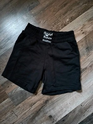 United Colors of Benetton Shorts Schwarz Unisex Gr. 120cm Kurze Hose Sommer