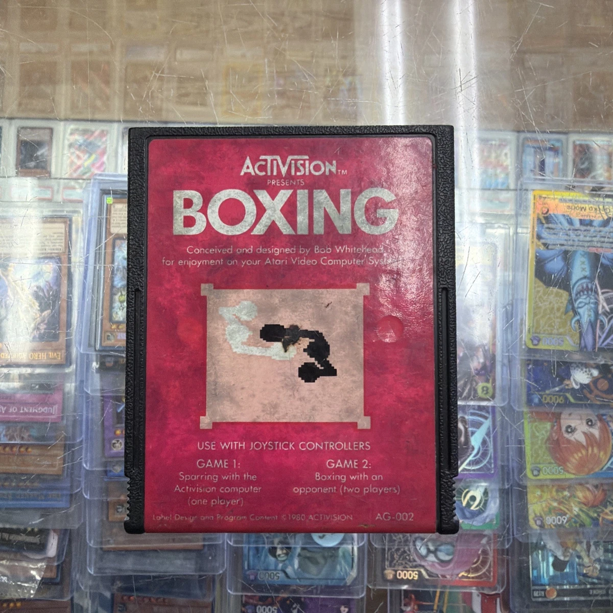 sep28--- Jeu vidéo Jouet Vintage ATARI 2600 BOXING