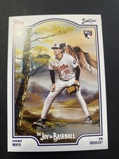 2025 Topps X Bob Ross the Joy of Baseball - Coby Mayo #91 (RC)