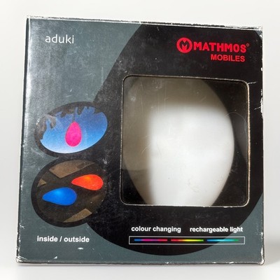 Mathmos Aduki 00s Colour Changing Lamp W Charger NIB y2k Original Lava Lamp Co.