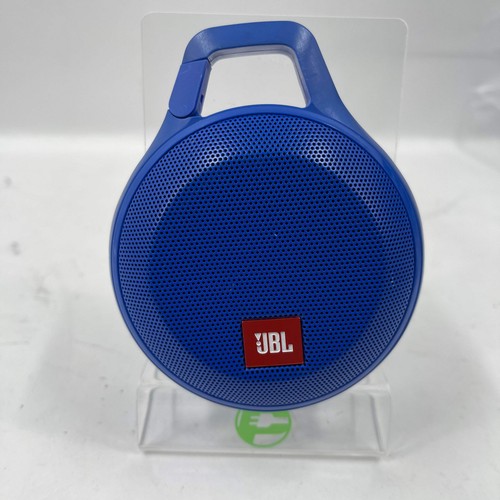 JBL Clip+ Portable Waterproof Bluetooth Speaker Blue JBLCLIPPLUSBLUE | eBay