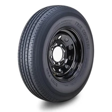 1PC Trailer Tire Wheel ST235/80R16 10-Ply E 124M 8 Lugx 6.5" Black Mod Rim