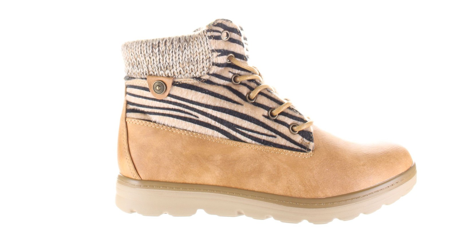 Женские коричневые ботильоны Global Win размера 8