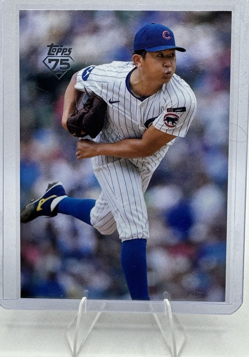 Shota Imanaga 2026 Topps Baseball - SSP True Photo Variation Card# 178
