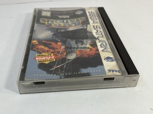 Battlestations (Sega Saturn) autentico completo di scatola CIB **Testato** - Foto 7 di 17