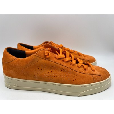 P448 Jack Trainers Women's Sneakers Orange Size 40/US 9.5 NEW 