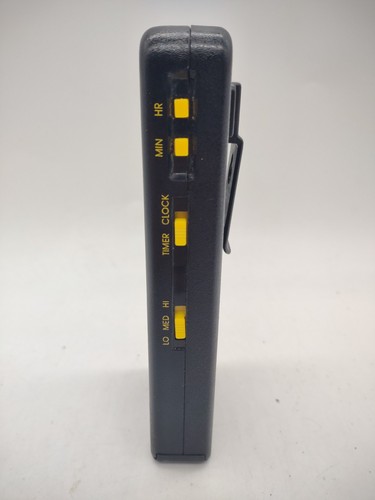 Screaming Meanie TZ-220 Super Loud Alarm Clock and Sleep Timer Black Digital - Picture 3 of 4