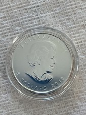 2013 Queen Elizabeth 5 Dollar Proof Coin 1 Troy OZ 9999 Fine Silver