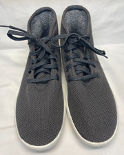 Allbirds Tree Topper Shoes Men's 9 Gray White High Top Knit Athletic Sneakers