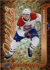 2024-25 Upper Deck #DZ-69 Logan Mailloux Dazzlers Orange