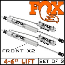 Fox 2.0 Remote Reservoir Front Shocks Fit 1994-2013 Ram 2500 3500 4wd 4-6 Lift