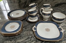  Jackson & Gosling “ Ye Olde English“ Grosvenor Bone China 27 Piece Tea Service