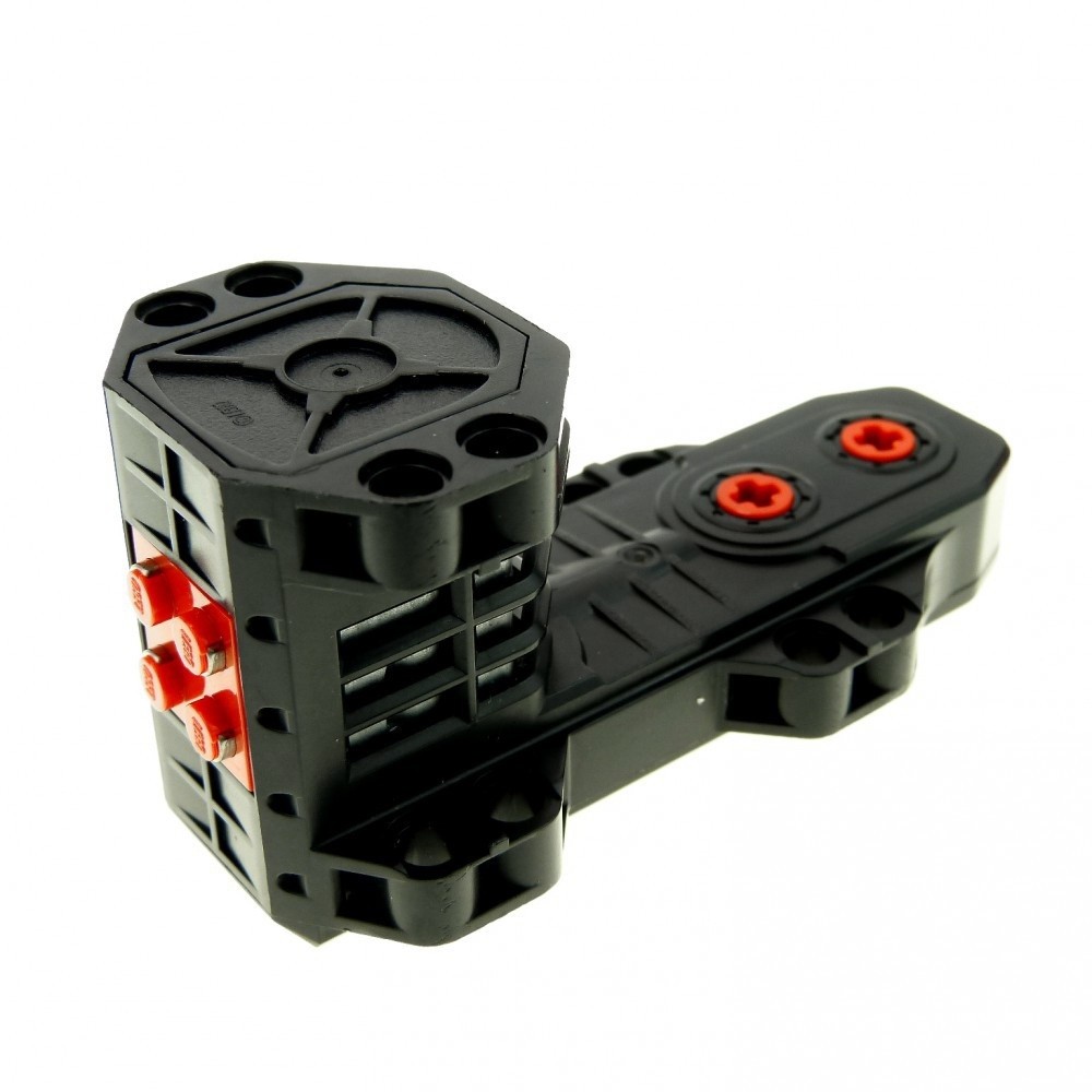 1X Lego Technic Motor B-Ware Worn Black RC Race 42908C01 5292C01