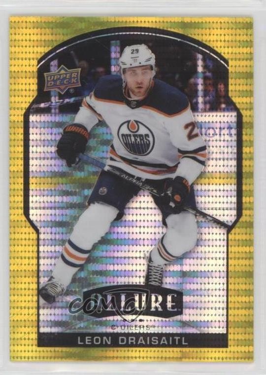 2020-21 Upper Deck Allure Yellow Taxi Leon Draisaitl #58 0q5