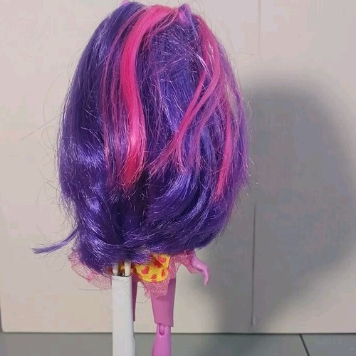 Muñeca 9" My Little Pony Equestria Twilight Sparkle púrpura pelo rosa púrpura - Imagen 5 de 6