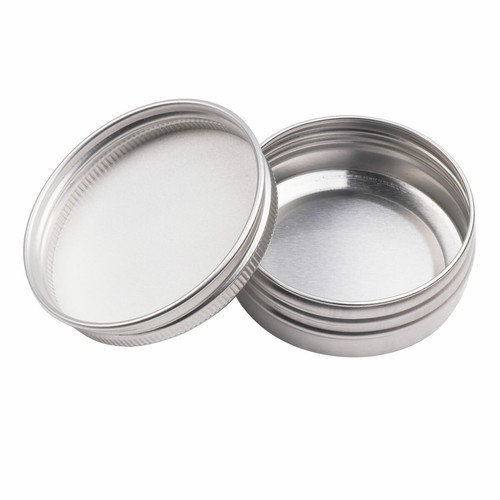30x Round Small Screw Metal Jar Container Balm Candles Case Storage Bottles - Picture 7 of 19