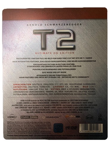 HD-DVD STAR TREK The Original Series Matrix Trilogy + T2 Terminator 2 Steelbook - Bild 7 von 22
