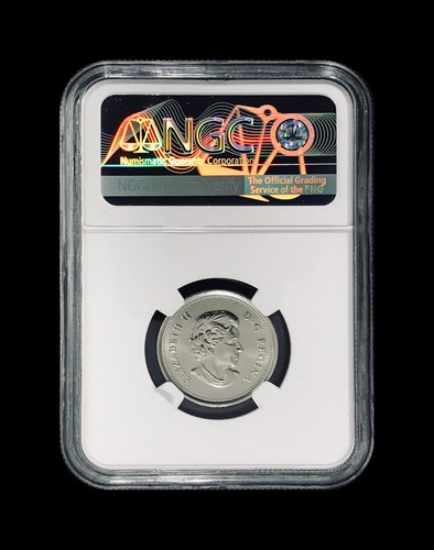 CANADA. 2010, 25 Cents - NGC GEM UNC - WWII 65th Anniversary (Colorized) - Picture 5 of 7