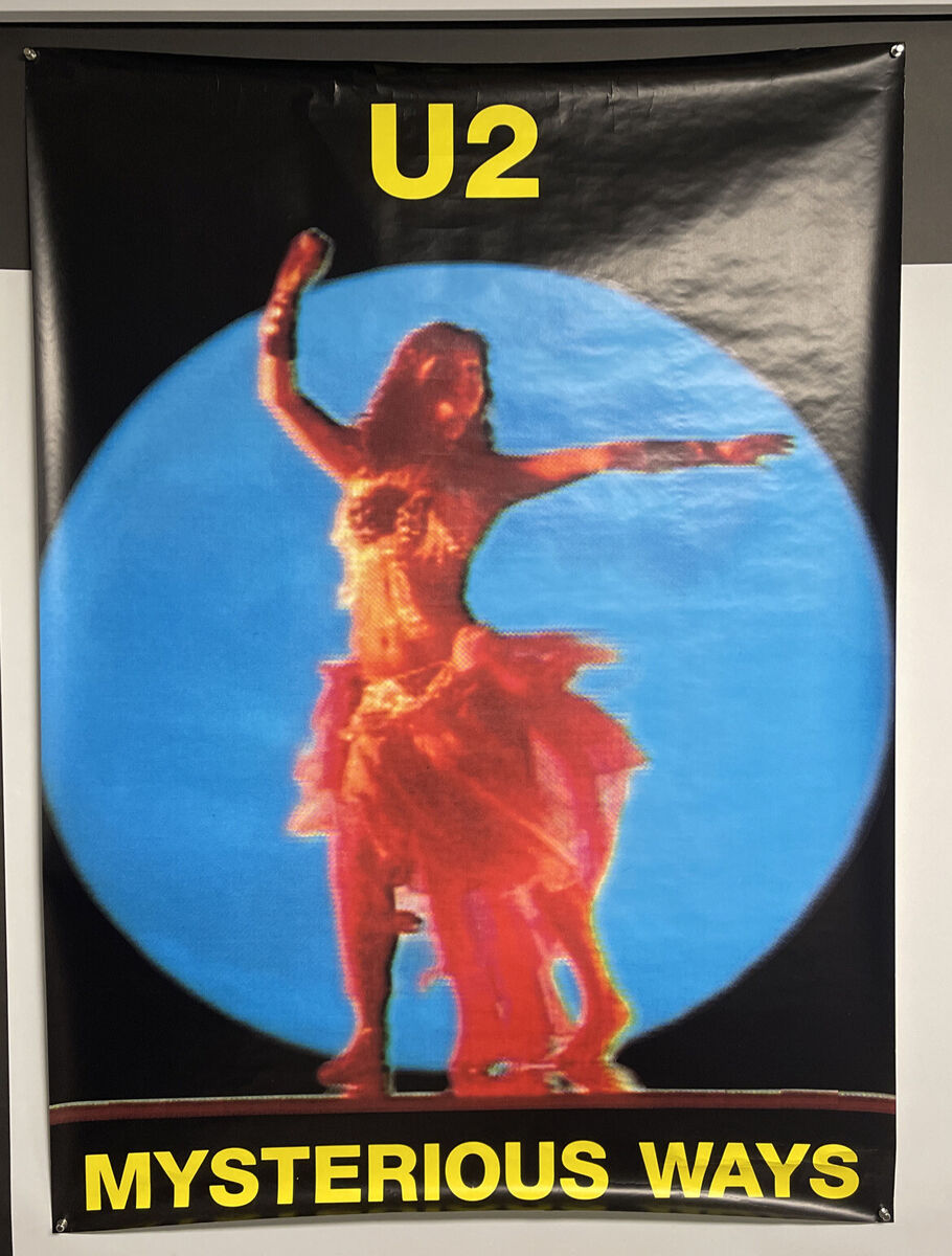 U2 Mysterious Ways Large Promo Poster 55 x 40 | eBay