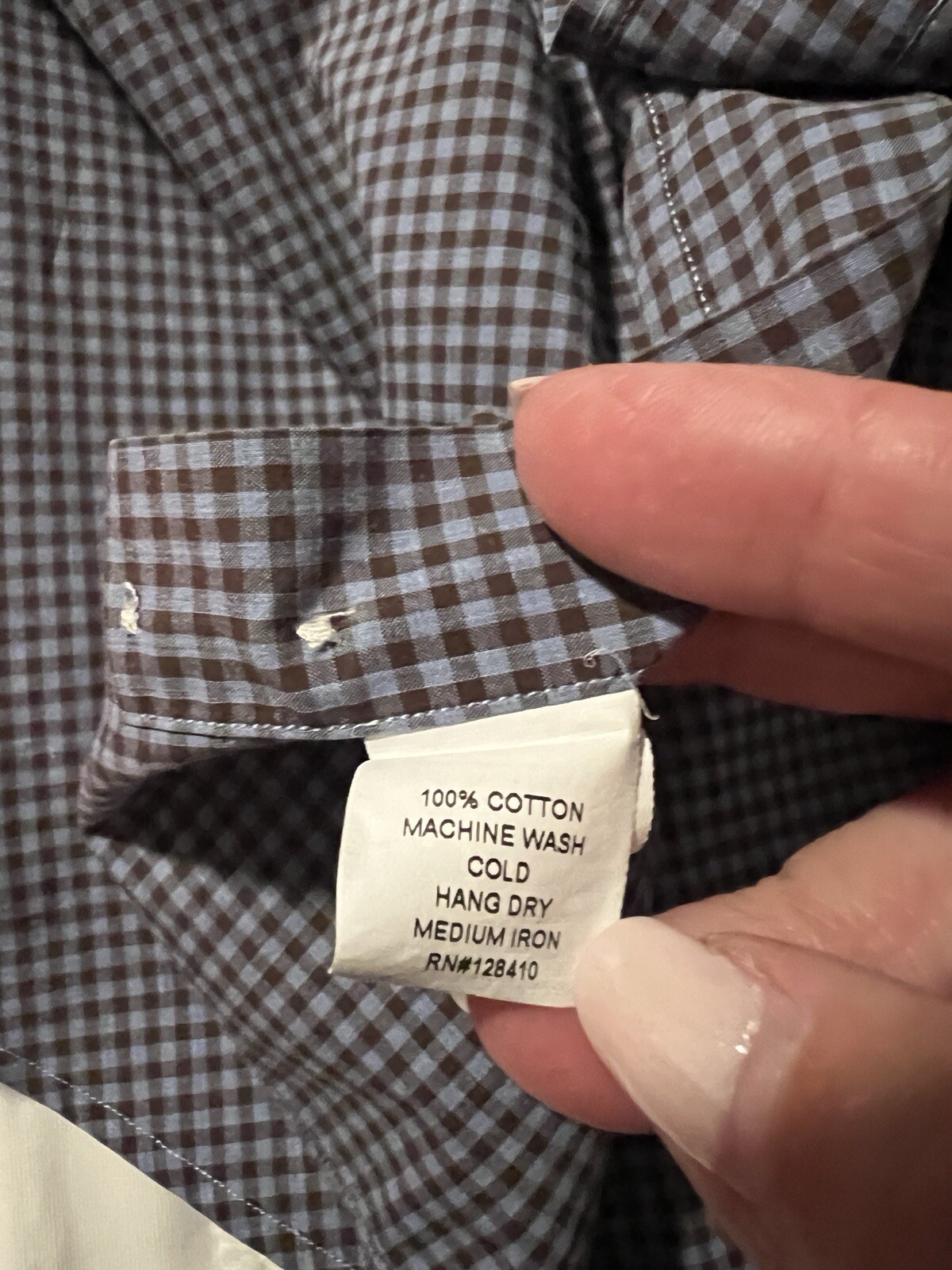 Sid Mashburn Spread Collar Small S Button Down Po… - image 5