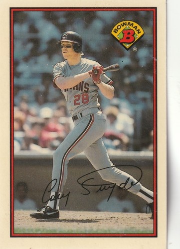 1989 Cory Snyder #89