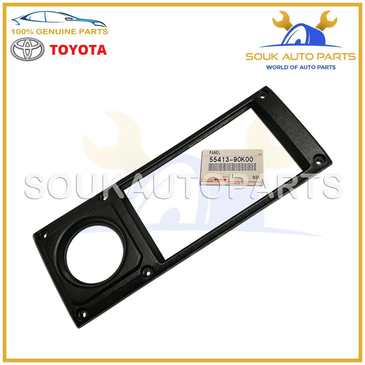 55413-90K00 Genuine Toyota RADIO SURROUND DASH INSTRUMENT PANEL