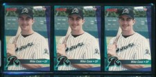 lot (3) 1995 Choice Getty Mike Case New Haven Ravens (BO70) SWSW6