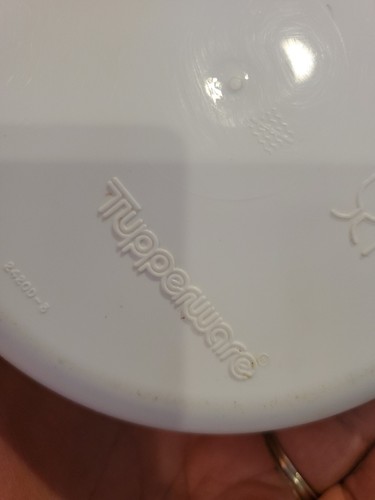 RARO Bote de tina Tupperware bicentenario colorido mexicano vintage sin tapa 6,75 - Imagen 12 de 13