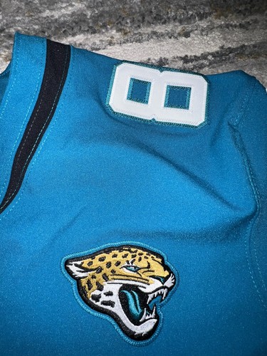 Nike Jacksonville Jaguars Teal Vapor Elite Draft #88 Jersey 48 $298 NWOT - Picture 6 of 11